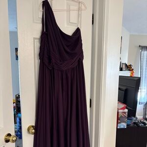 Plum Bridesmaid Dress